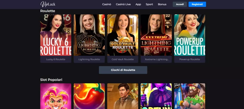 Vip Luck Casino Bonus 2.000 Euro und 300 Freispiele